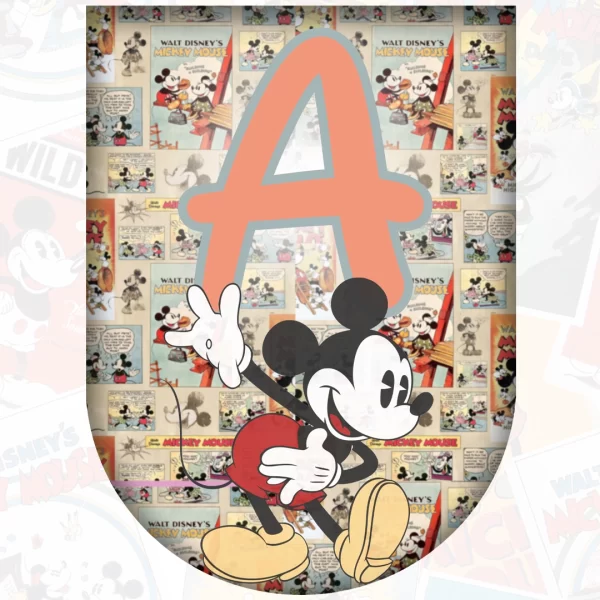 Banderín de Mickey Mouse - Archivo digital - Descarga Inmediata - Imagen 2
