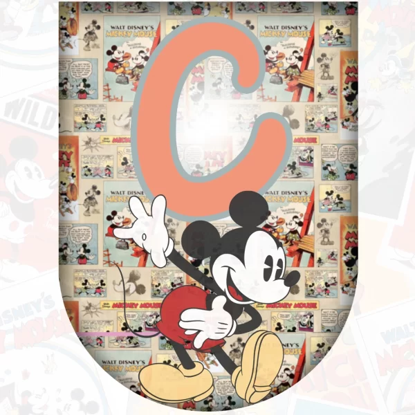 Banderín de Mickey Mouse - Archivo digital - Descarga Inmediata - Imagen 4