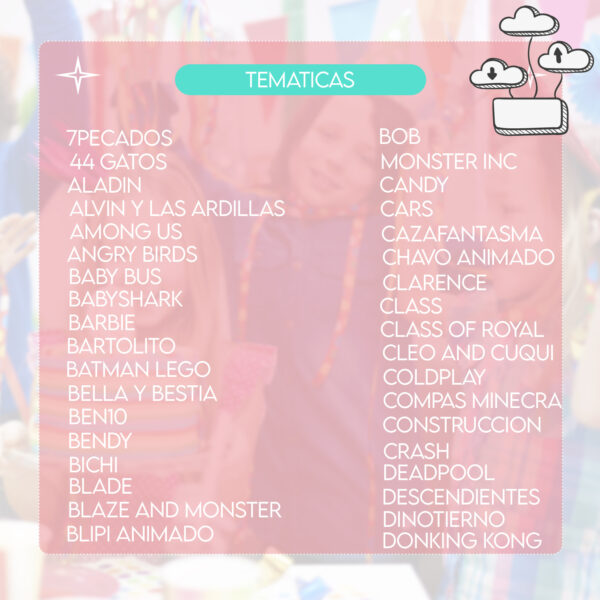 Pack de 120 Diseños Digitales para Bolsas Dulceras - ¡Kits Imprimibles! - Imagen 3