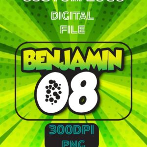 logo personalizado de Ben10 archivo digital