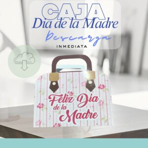 caja tipo maleta del dia de la madre